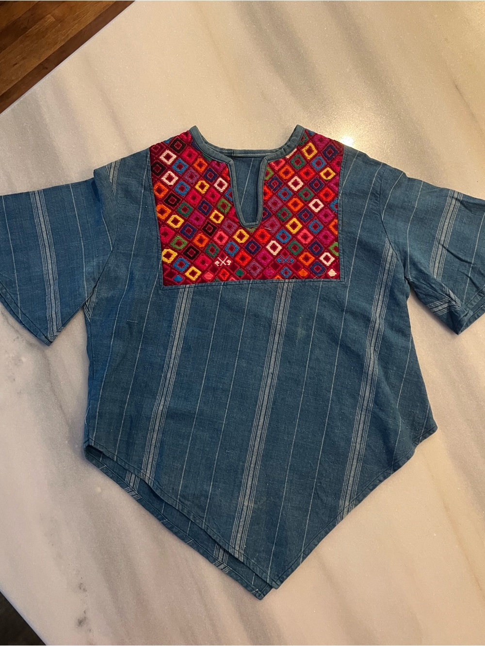 Guatemalan hand made Embroidered Pullover Top